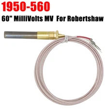 For Robertshaw Gas Cooking Heating Thermopile 60" MilliVolts MV 1950-560 US