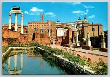 Rome Postcard Roman Forum Italy Unposted