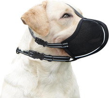 Dog Muzzle, Breathable Mesh Muzzle for Small Medium Large Sized Dogs