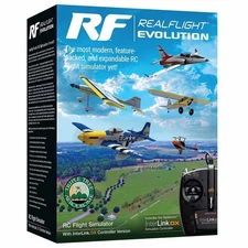 RealFlight Evolution RC Flight Simulator With Interlink DX Controller RFL2000