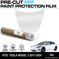 Voll Motorhaube Steinschlagschutz PPF Lackschutzfolie Set f&uuml;r Tesla Model 3