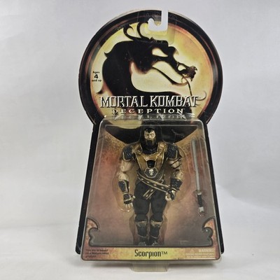 Scorpion Mortal Kombat Deception Actionfigur OVP Sealed Jazwares 2005