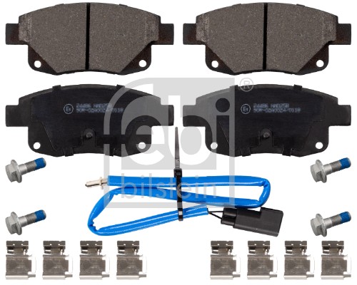 Febi Bilstein 16701 Bremsbelagsatz, Scheibenbremse FüR Ford, Ford Australien-image