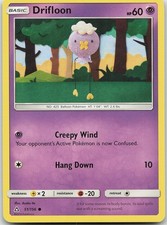Drifloon Common SM - Ultra Prism NM Pokemon 51/156 on eBay
