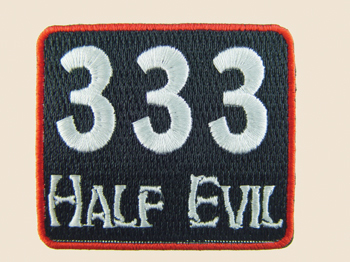 666 HALF EVIL BIKER  patch embroidered new VEST HAT CAP jacket 