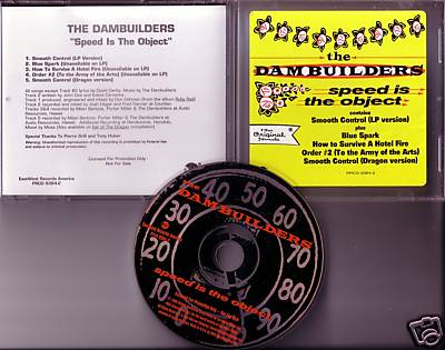 The DAMBUILDERS Speed 3 UNRLEASE & RARE VERS PROMO CD