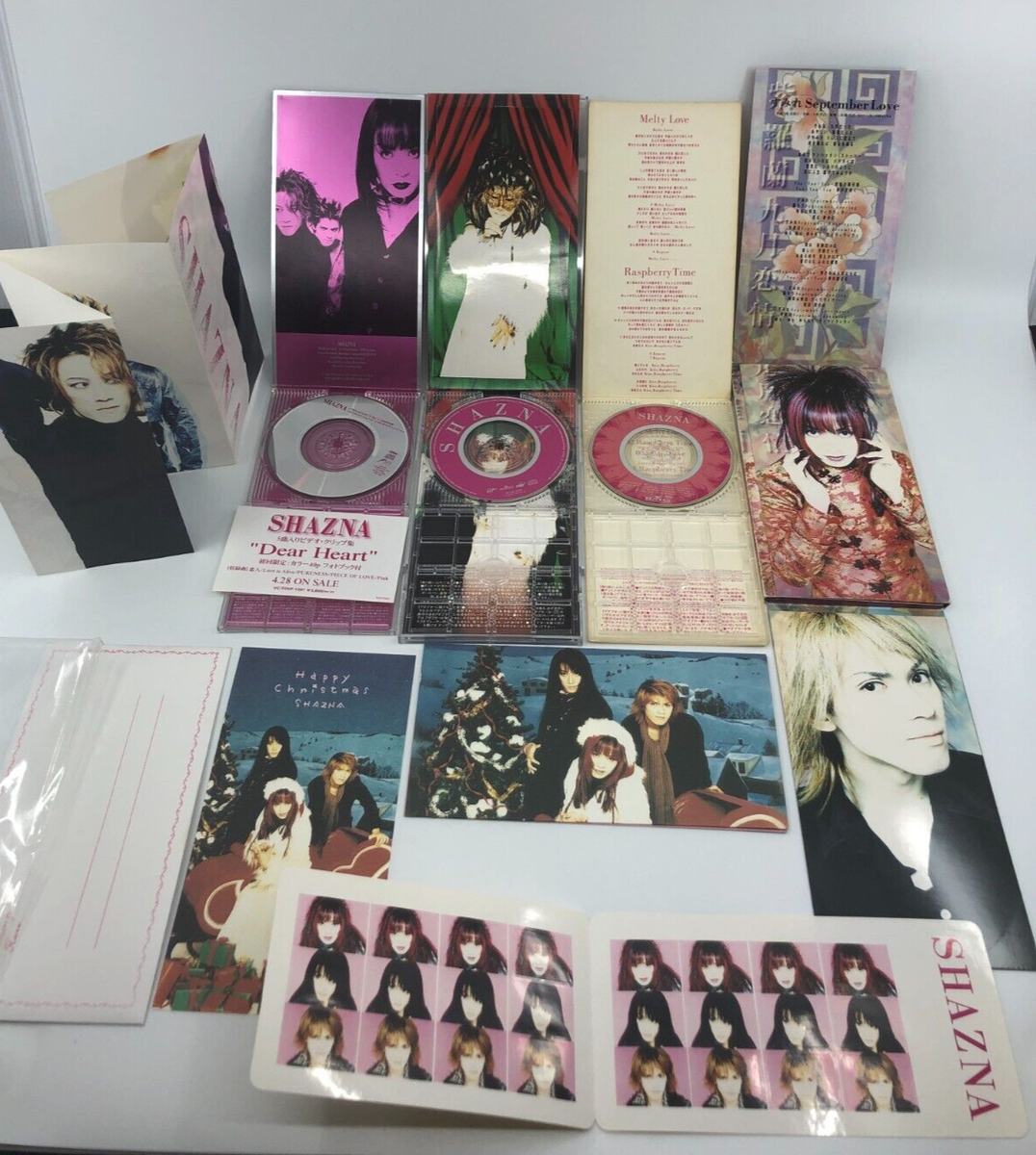 SHAZNA IZAM Japan 14 Single CD set Melty Love Piece of Love Sumire