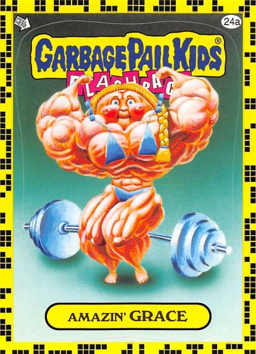 GARBAGE PAIL KIDS 2011 FLASHBACK SERIES 2 PICK-A-CARD YELLOW BASE STICKERS TOPPS - Picture 94 of 321