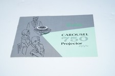 Vintage Eastman Kodak 750 Carousel Slide Projector Manual USED