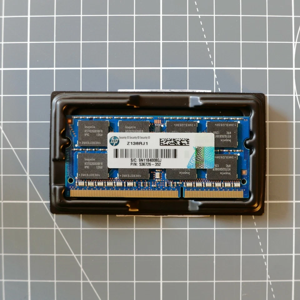 Hewlett-Packard 4gb Ddr3 1333mhz Pc - SET OF 2 SIMMS - Image 2 of 4