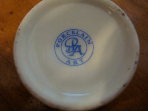 Authentische französische handbemalte Porzellan Limoges Schatulle Schmuckstück signiert  - Bild 5 von 5