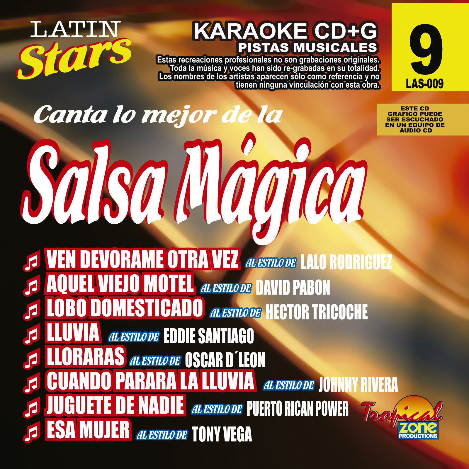 Karaoke Latin Stars 09 Salsa Magica Vol.1 eBay
