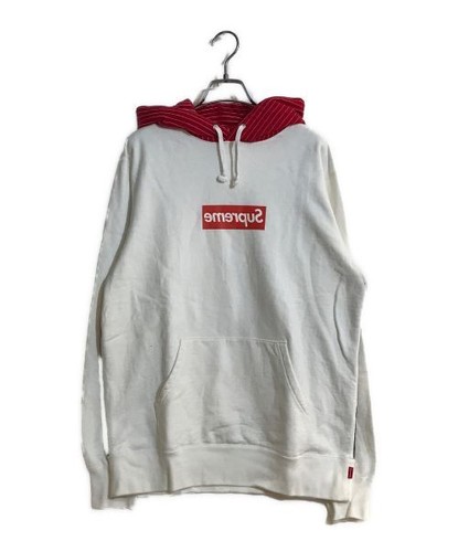 supreme 14ss tape logo hoodie Mサイズ（Supremeのフーディーって 