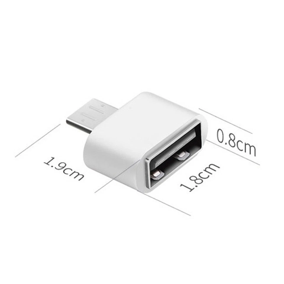 Type C to USB Adapter 3.0 USB-C 3.1 Male OTG A Female Data Connector Converter - Image 4 of 4