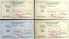 New Holland Machine Company Payroll Paycheck Vintage 1958 Collection