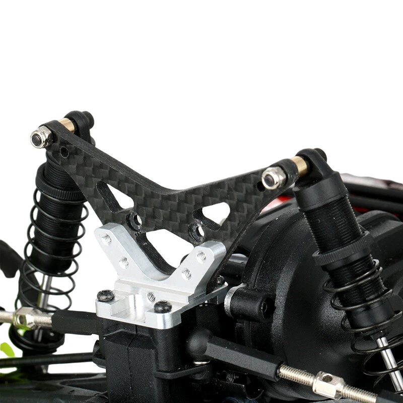 KYX Losi 1/16 Mini-B Truck Rear Carbon Fiber Shock Tower Mount w/ Bottom Support - Image 3 of 4