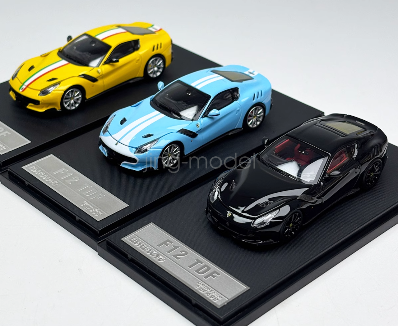 1:64 LT F12 TDF V12 Super Racing Diecast Metal Sports Car Model