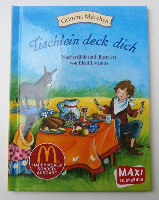Grimms Märchen Tischlein deck dich McDonalds Sonderausgabe    