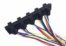 NEW 10pcs of 5 Pin Cable Wire Relay Socket Harness DC 12V for Auto Car 
