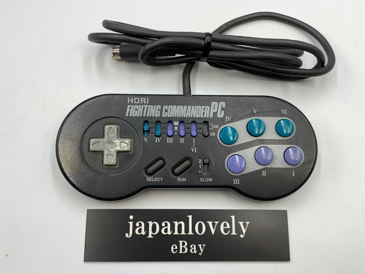 PC Engine Controller HPJ-07 HORI Fighting Commander PC Button