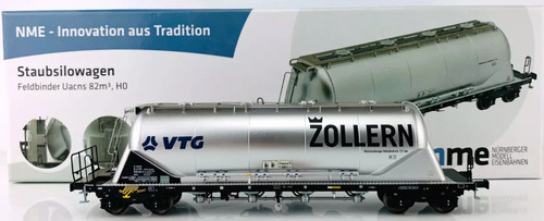 NME 503620 - Silowagen Typ Uacns 82M3 "ZOLLERN" Silberlackierung, VTG | Zustand: Neu