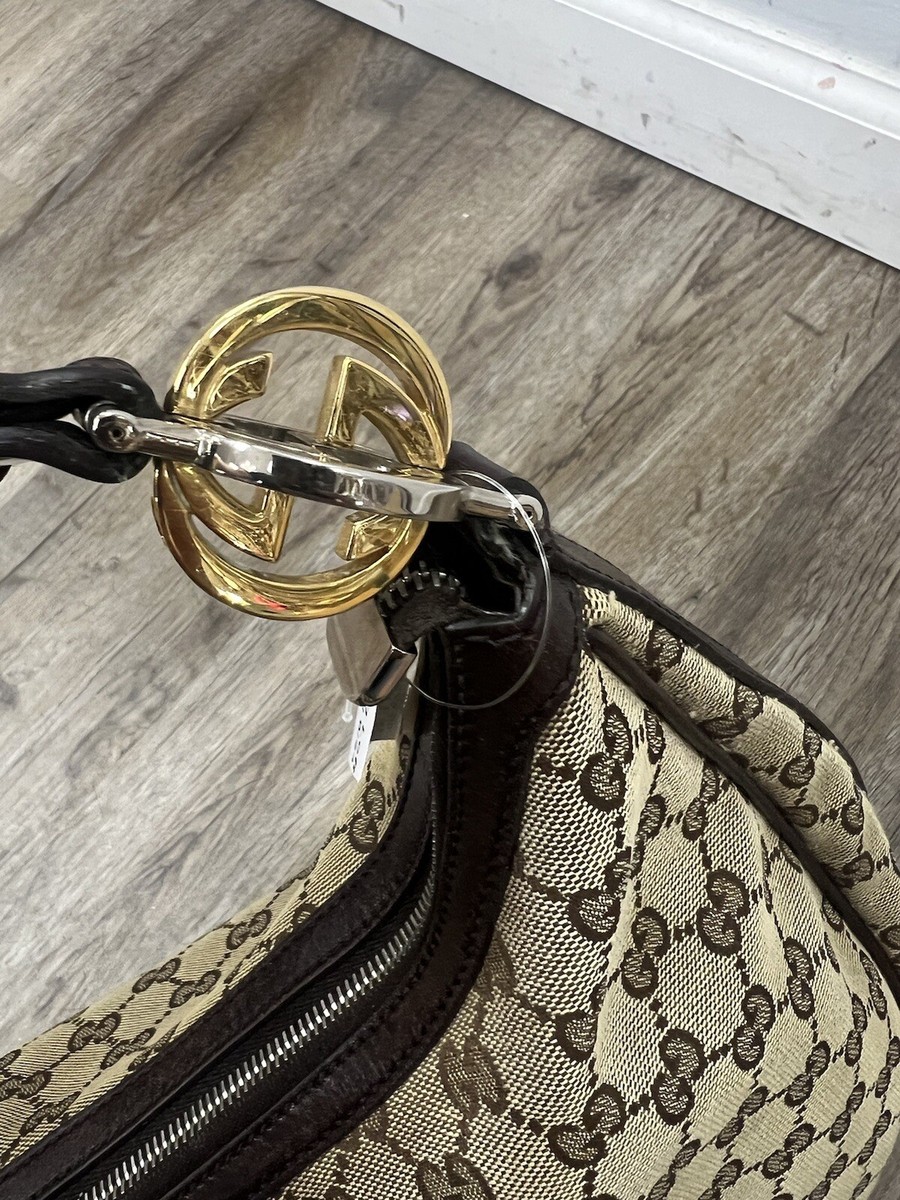 Gucci Gg Canvas Twins Hobo | eBay