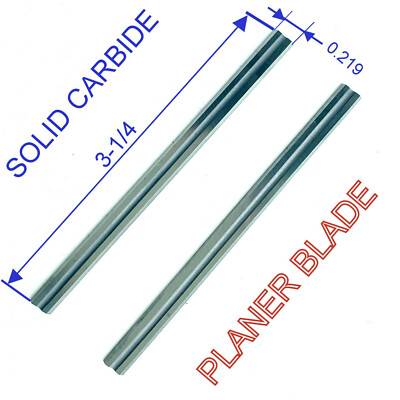 2 pc  3-1/4'' Planer Blade (82 mm) 1 pairs Carbide Knife sct-888
