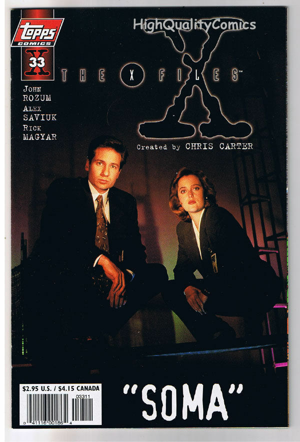 SF・ファンタジー・ホラー THE X FILES FOX MULDER DANA SCULLY X-FILES #33, NM, Dana Scully, 1st, Fox Mulder, Carter, more