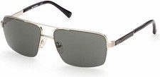 Harley Davidson HD0953X 32N Gold Aviator Half-Rim Sunglasses Frame 59-16-140
