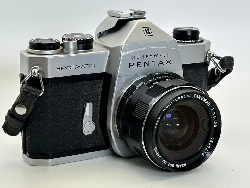 [EXC+++] Cámara fotográfica Spotmatic Honeywell Pentax lente Takumar 28 mm f3,5 [PROBADA] Foto 2 de 4