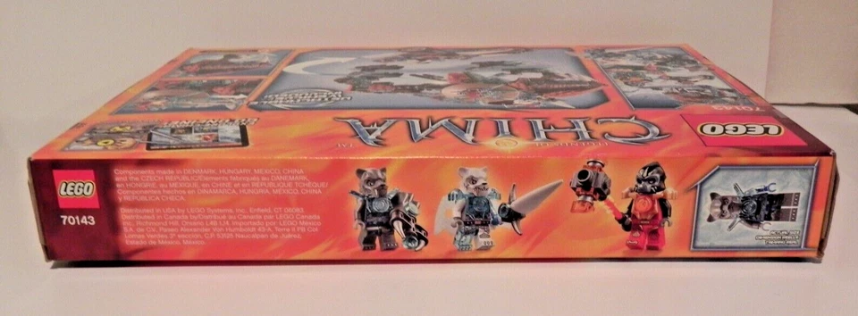 LEGO CHIMA 70143 ~ Sir Fangar's Saber tooth Walker - 415 Pcs. NEW Sealed Box - Image 3 of 4