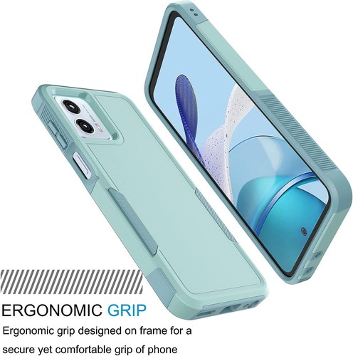 For Motorola Moto G 5G 2023 /XT2313 Shockproof Phone Case Cover + Tempered Glass - Picture 36 of 58