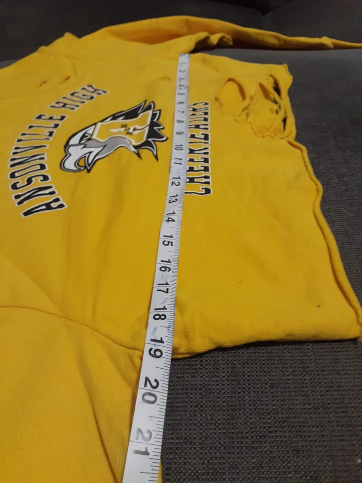 Top Shop футболка и торт женщин SZ 4 желтый укороченный толстовка Ansonville высоты новый - Изображение 4 из 4