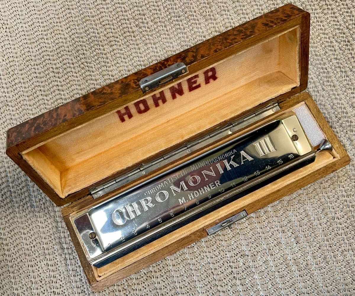 Harmonica Hohner Chromonika III 280 pre war key of C PARTS ONLY