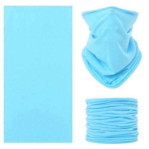 Damen Männer Gesicht Nackenwärmer Maske Schlumpf Biker Ski Tube Hijab Bandanna Stirnband Kappe - Bild 48 von 57