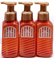      3 Bath  Body Works SNOWY PEACH BERRY Foaming Hand Soap 8.75 fl.oz     