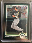Giancarlo Stanton 2010 Bowman Chrome RC #198 True Rookie Card SP Mike Yankees NY