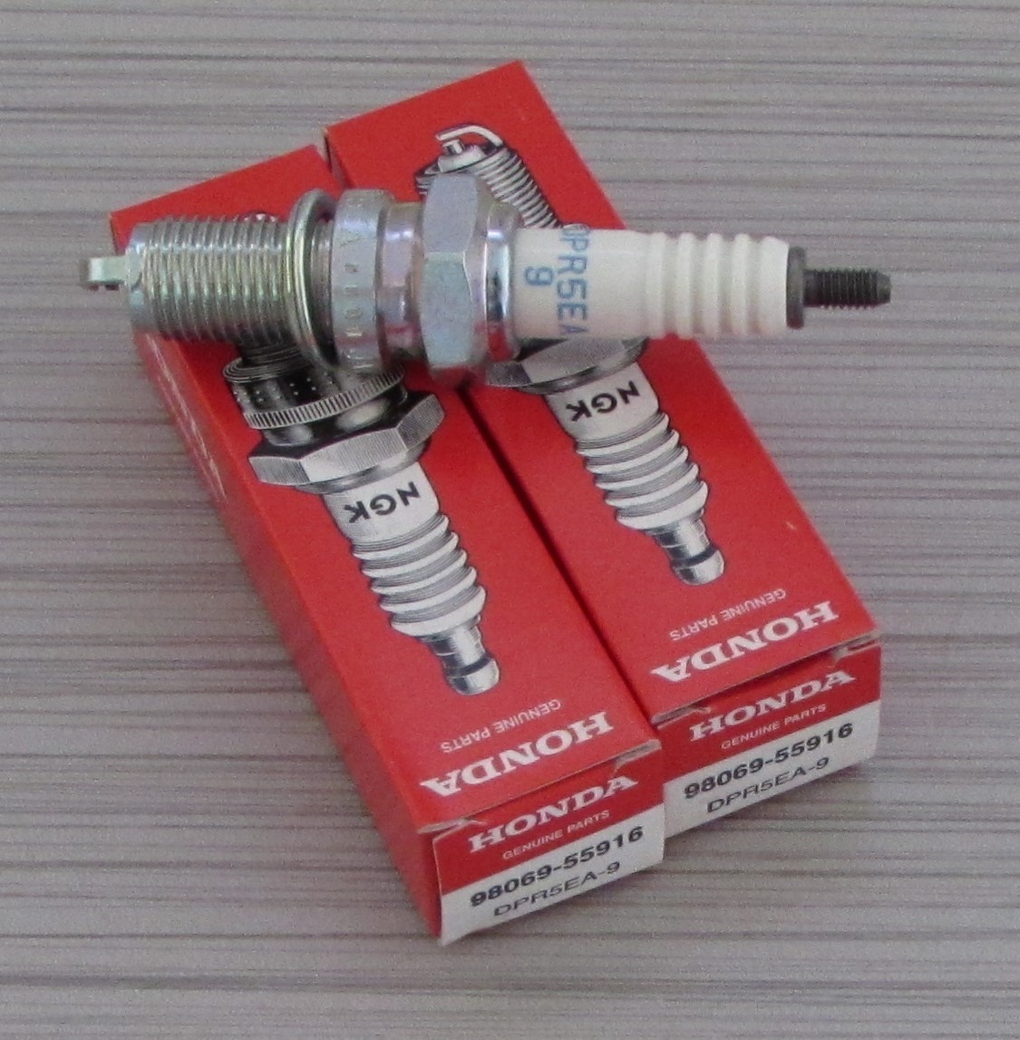 NGK DPR5EA-9 Spark Plugs set of 2 - 98069-55916