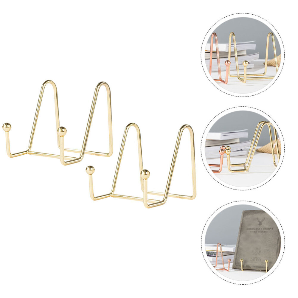 3 PCS Vintage Home Decor Picture Holders for Tables Display Stand Easel