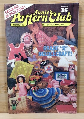 Annie's Pattern Club # 35 OCT-NOV 1985 Grade 