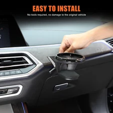 Car Dashboard Water Cup Holder Beverage Bracket For BMW X5 X6 G05 G06 2019-2022