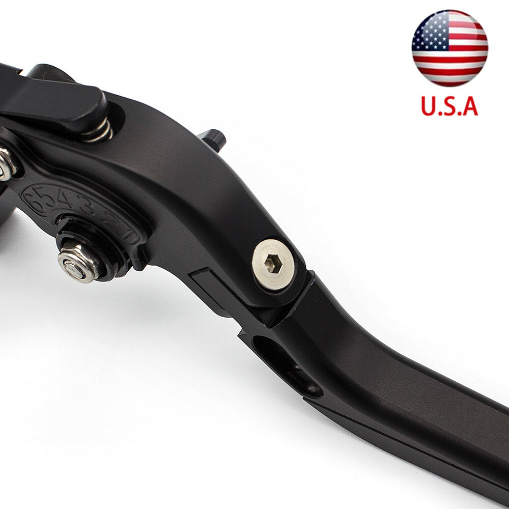 FXCNC CNC Aluminium Brems- Und Kupplungshebel Faltbar & Verstellbar – Passend Für Honda CBR300R, CB300F, CBR250R, CBR500R Modelle 2011-2020