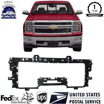 Front Header Panel Grille Mounting For 2014-2015 Chevrolet Silverado 1500