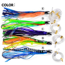 1PCS Deep Sea Trolling Big Game Marlin Tuna Fishing Lure Squid Octopus Soft Lure
