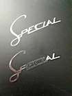 Lambretta Special logo chrome decals X2 pair scooter li  tv sx gp