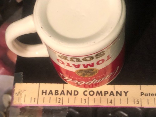 vntg campbells soup mugs set of 2 - Picture 7 of 12