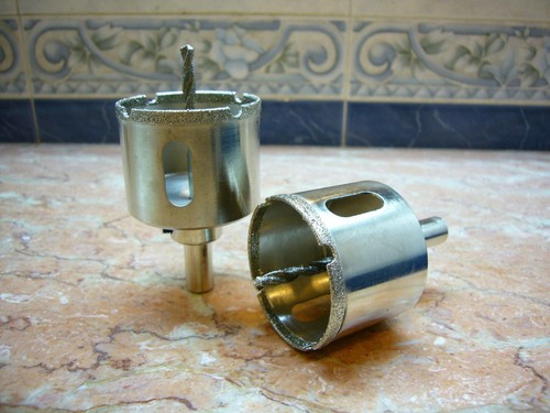 1 pieza de 56 mm THK Premium Diamante recubierto Sierra de agujero Núcleo Broca PILOTA - Imagen 1 de 3