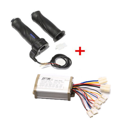 Scooter 36V 800W Motor Brushed Speed Controller Throttle Twist Grip E-Bike Razor