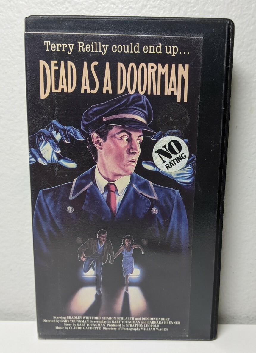 Dead as a Doorman (VHS, 1986) Gary Youngman, Bradley