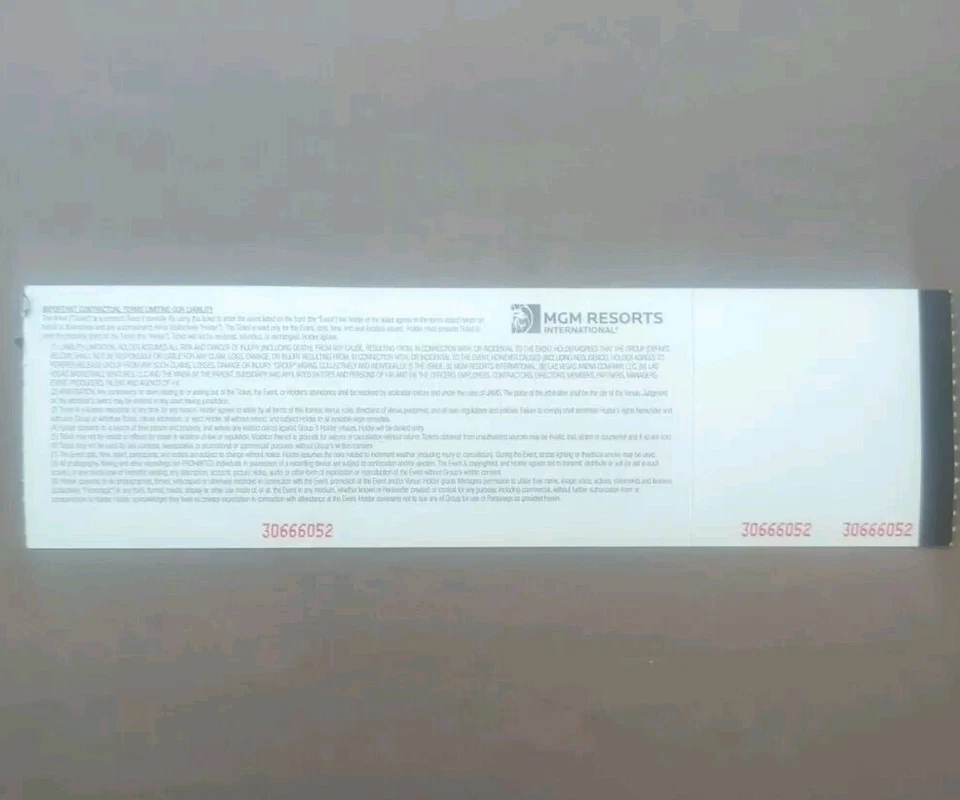 Daniel Tosh Comedy Show Ticket October 18,2019 Mirage Las Vegas - Image 2 of 2